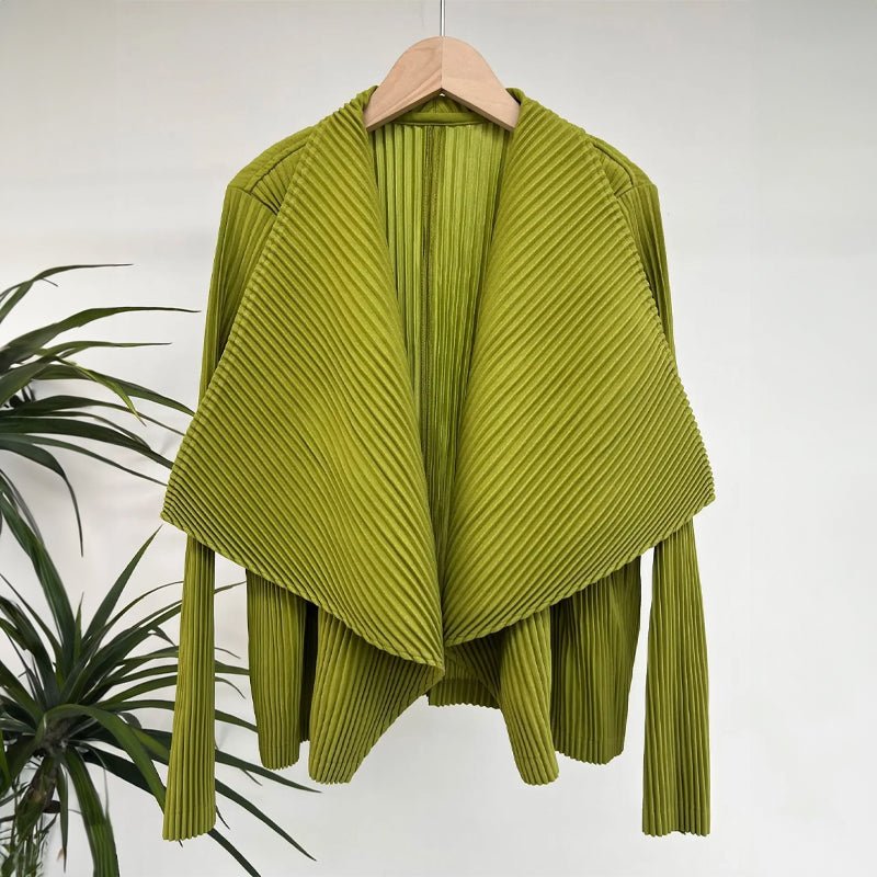Amelie Fleur Pleated Cardigan - Infinityloyal