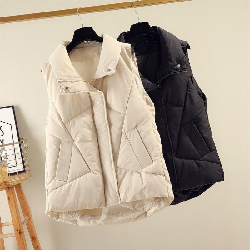 Amelie Fleur Puffer Vest - Infinityloyal