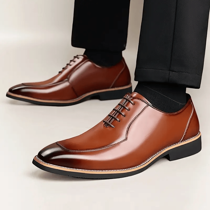 Beaumont Leather Dress Shoes - Infinityloyal