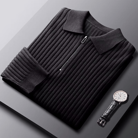 Frank Hardy Quarter Zip Sweater - Infinityloyal