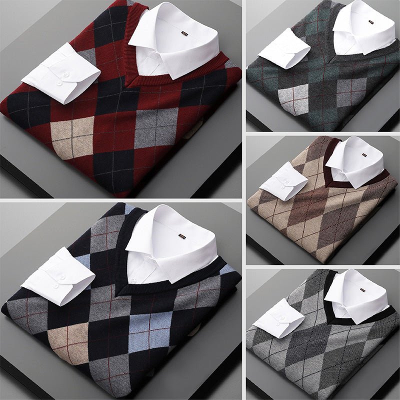 Harvard Classic Knit Vest - Infinityloyal