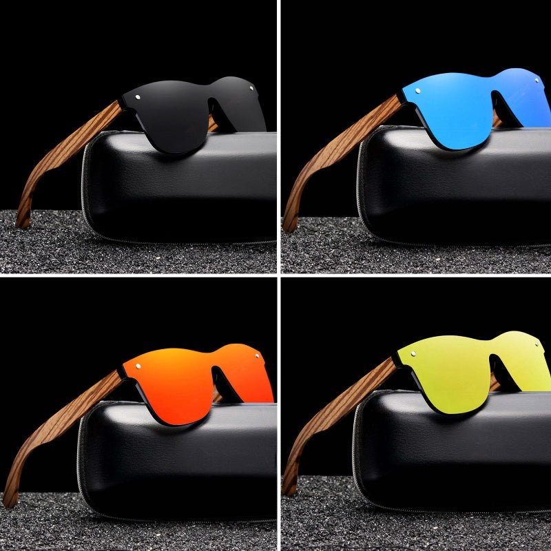 Horizon Zebrano Wood Shades - Infinityloyal