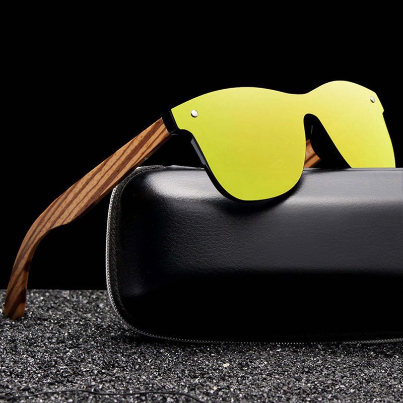 Horizon Zebrano Wood Shades - Infinityloyal