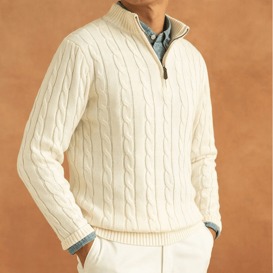 Jack Washington Cable Knit Sweater - Infinityloyal