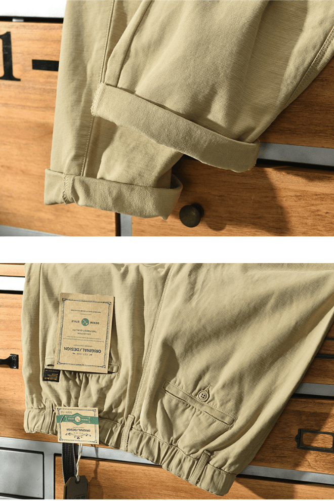 Jack Washington Casual Cotton Pants - Infinityloyal