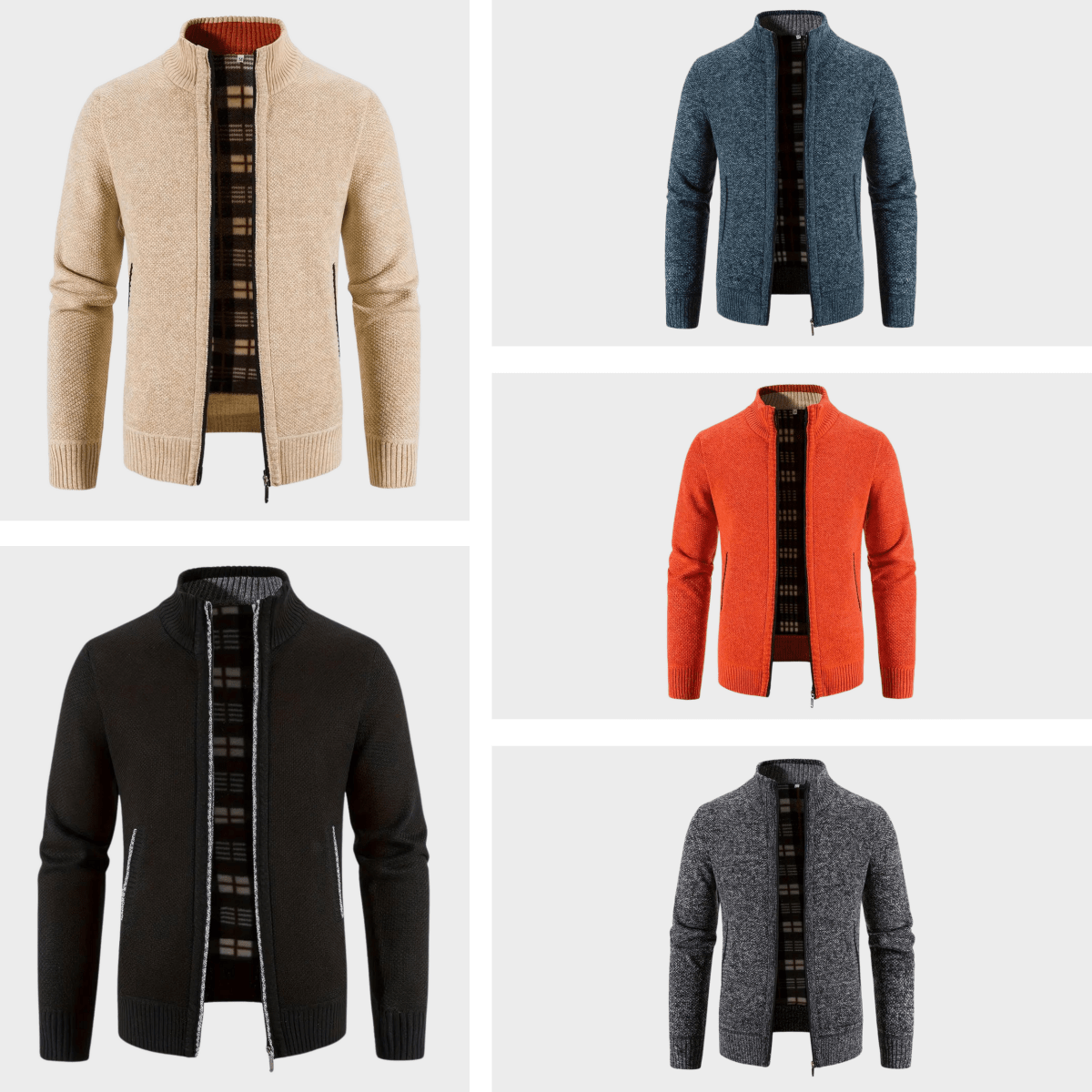 Jack Washington Casual Knitted Cardigan - Infinityloyal