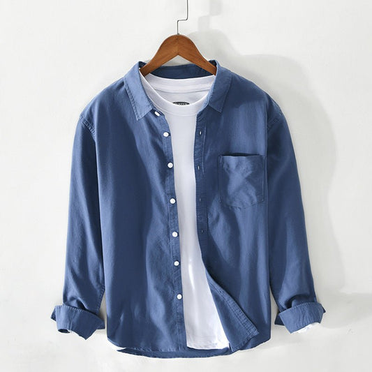 Jack Washington Casual Men Long Sleeve Shirt - Infinityloyal