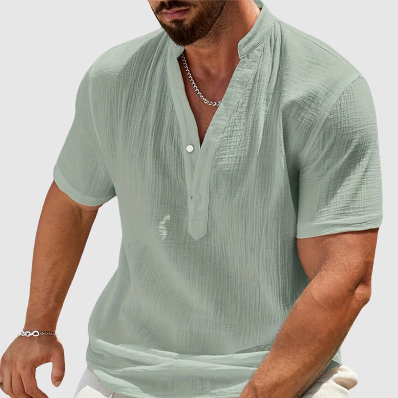 Jack Washington Lanzarote Henley Shirt - Infinityloyal