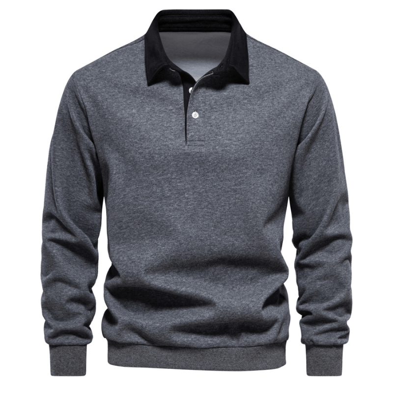 Jack Washington Polo Collar Sweater - Infinityloyal