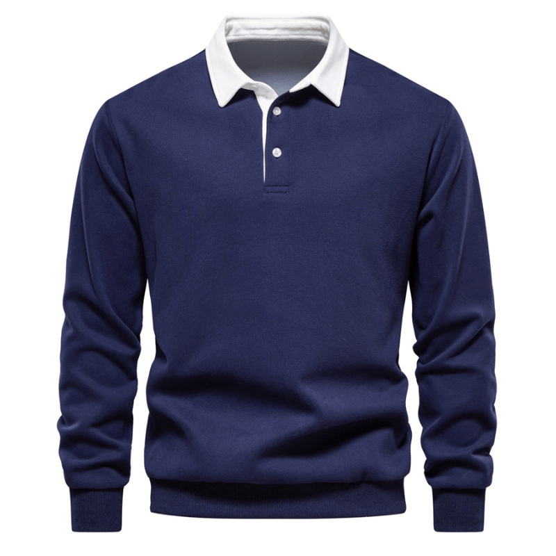 Jack Washington Polo Collar Sweater - Infinityloyal