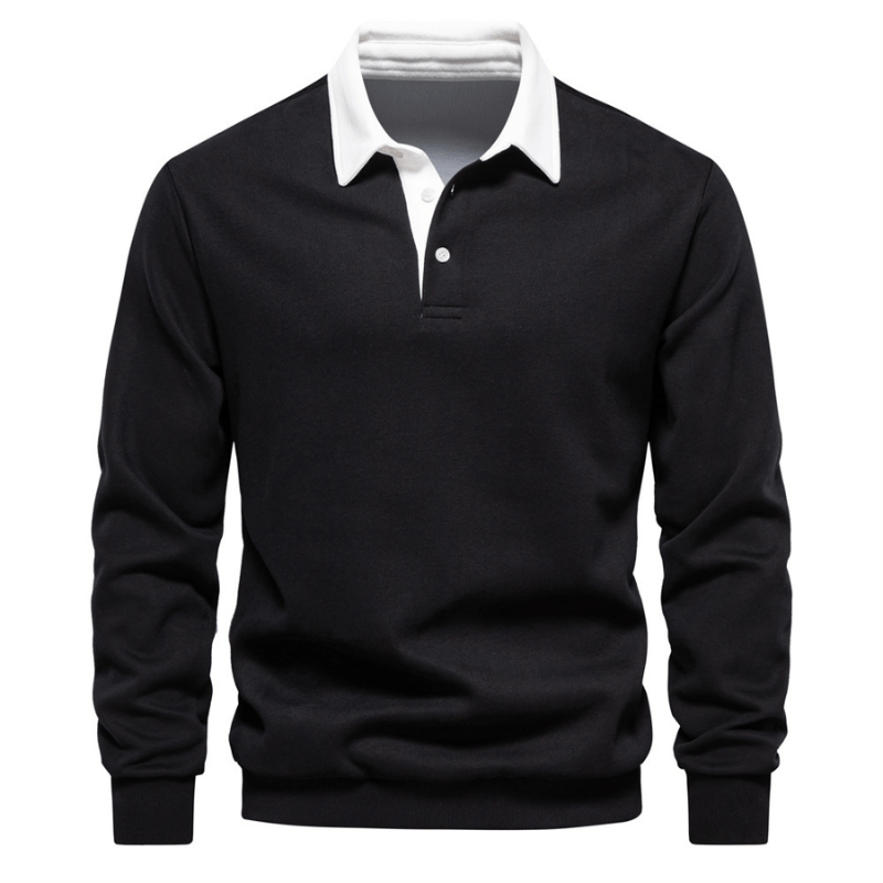Jack Washington Polo Collar Sweater - Infinityloyal
