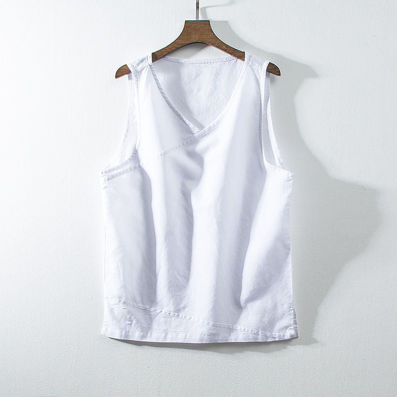 Jack Washington Retro Linen Vest - Infinityloyal