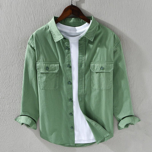Jack Washington Safari Cotton Shirt - Infinityloyal