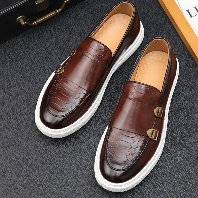 Jack Washington Serpentine Loafers - Infinityloyal