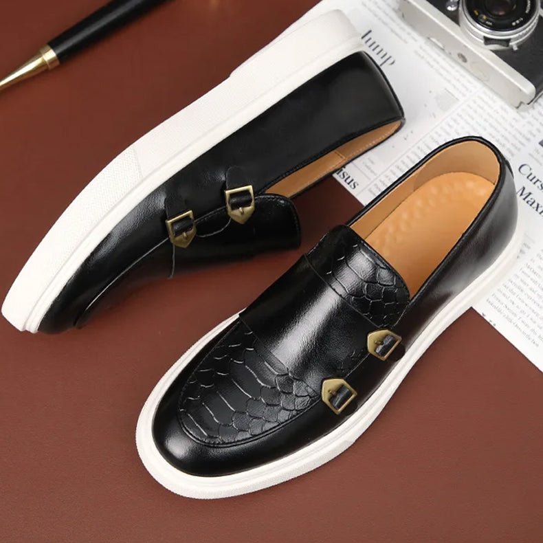Jack Washington Serpentine Loafers - Infinityloyal
