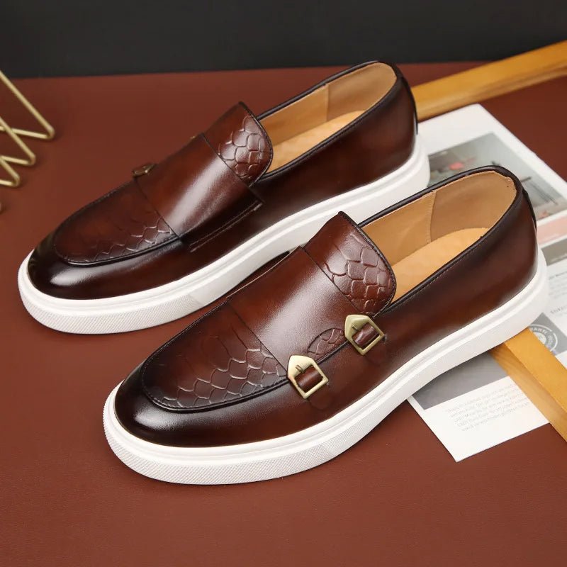 Jack Washington Serpentine Loafers - Infinityloyal