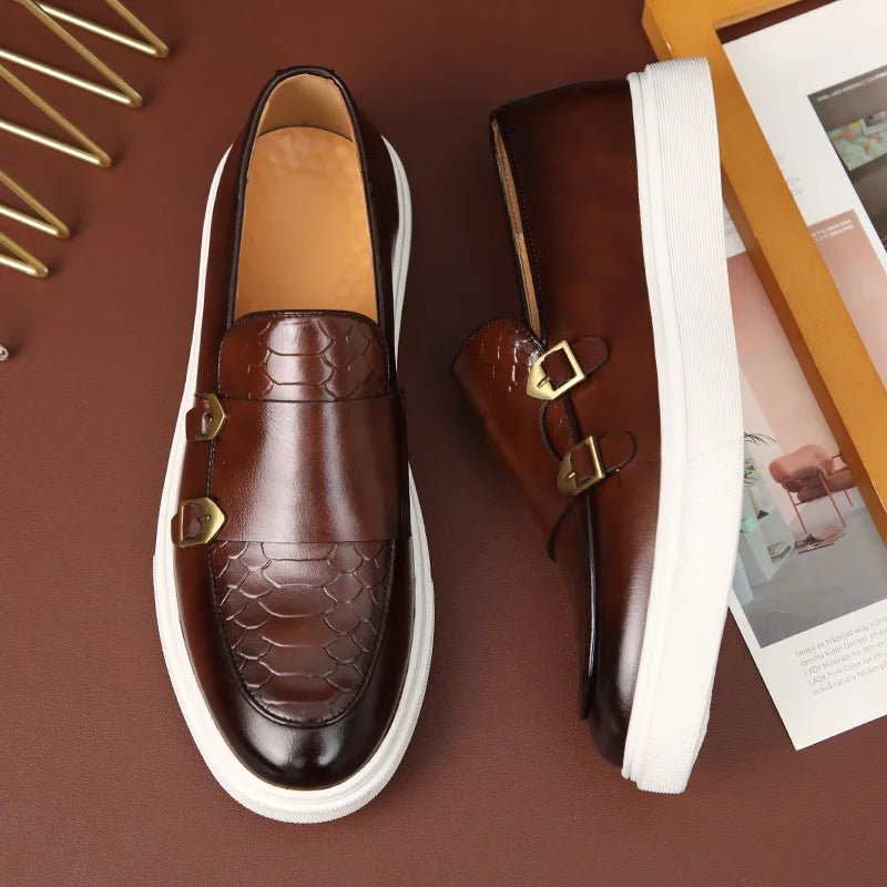 Jack Washington Serpentine Loafers - Infinityloyal