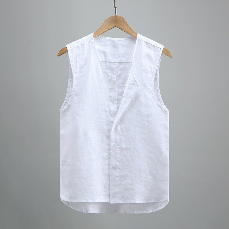 Jack Washington Summer Linen Vest - Infinityloyal