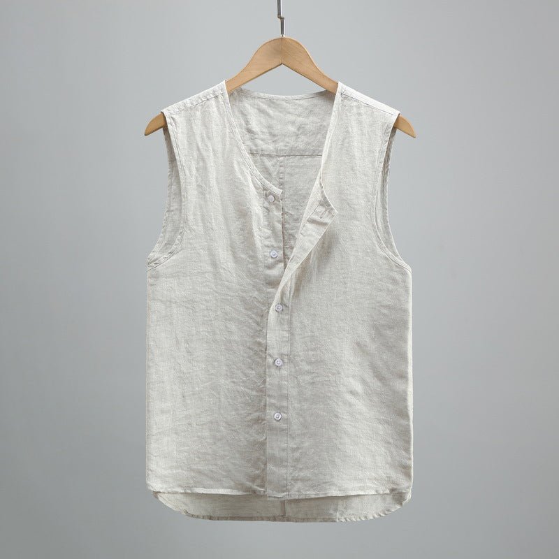 Jack Washington Summer Linen Vest - Infinityloyal