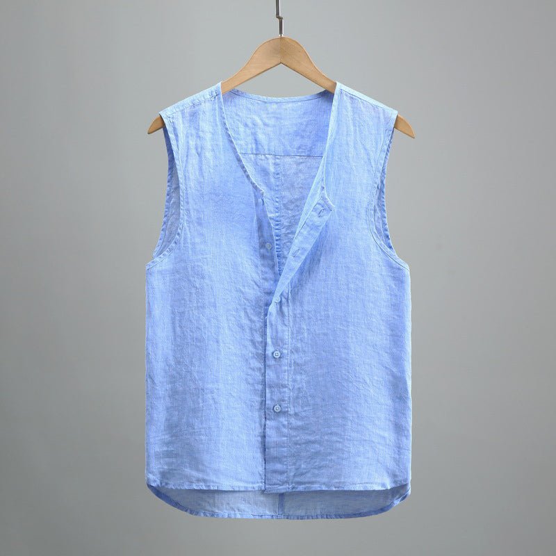Jack Washington Summer Linen Vest - Infinityloyal
