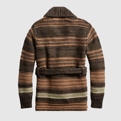 Jack Washington Vintage Belted Cardigan - Infinityloyal