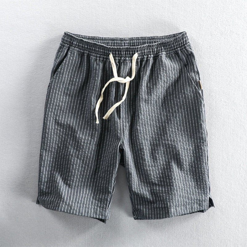 James Scott Casual Striped Shorts - Infinityloyal