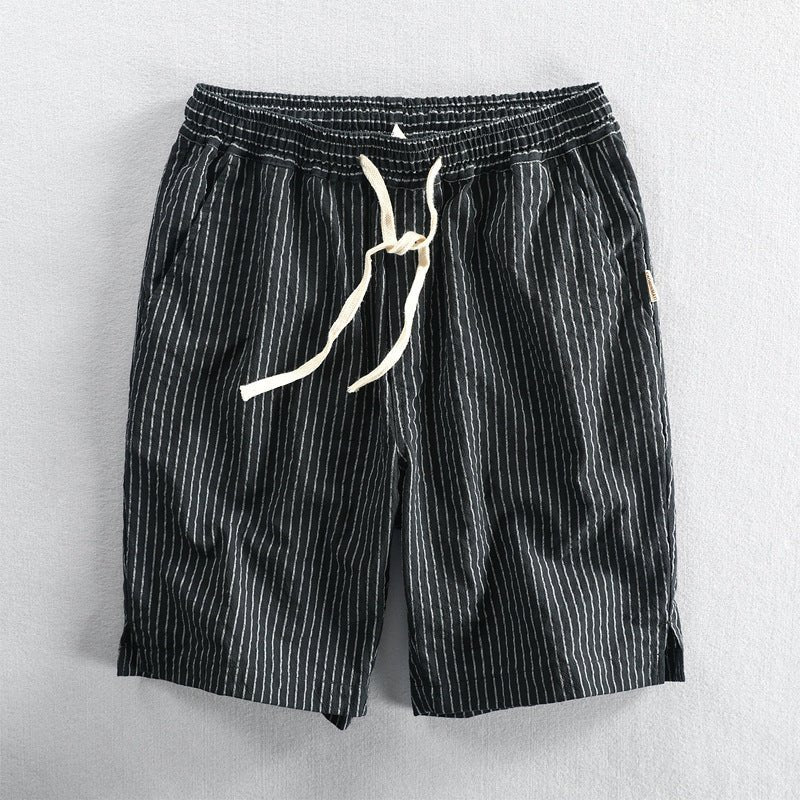 James Scott Casual Striped Shorts - Infinityloyal