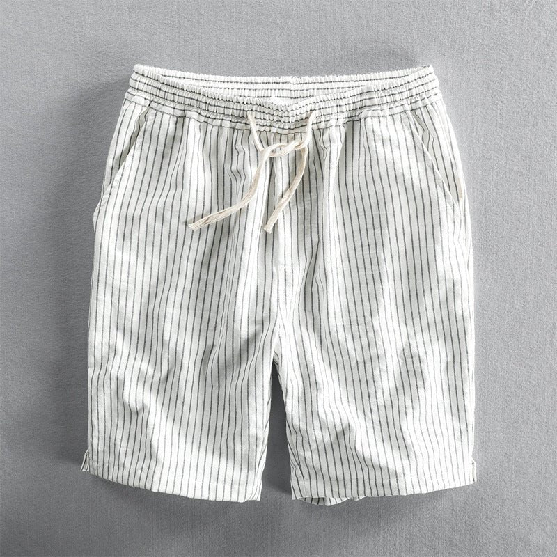 James Scott Casual Striped Shorts - Infinityloyal