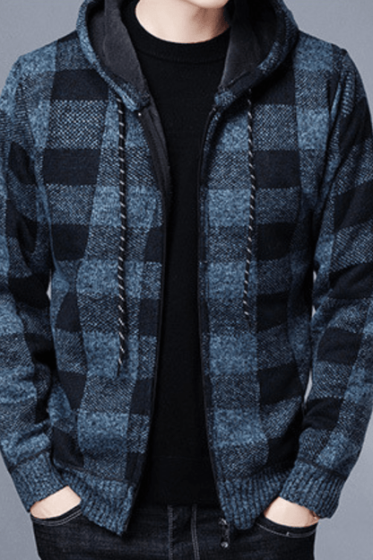 James Scott Checkered Casual Jacket - Infinityloyal