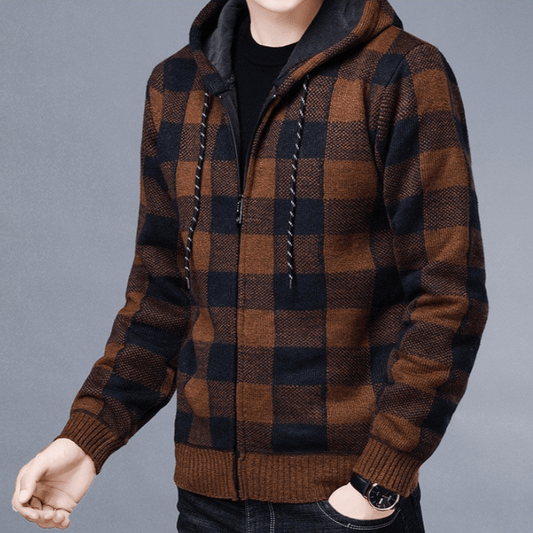 James Scott Checkered Casual Jacket - Infinityloyal
