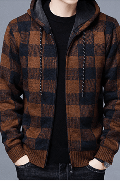 James Scott Checkered Casual Jacket - Infinityloyal