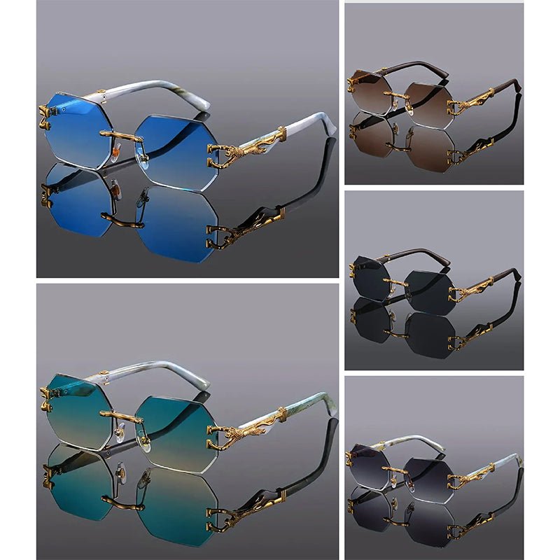 James Scott Edge Leopard Sunglasses - Infinityloyal