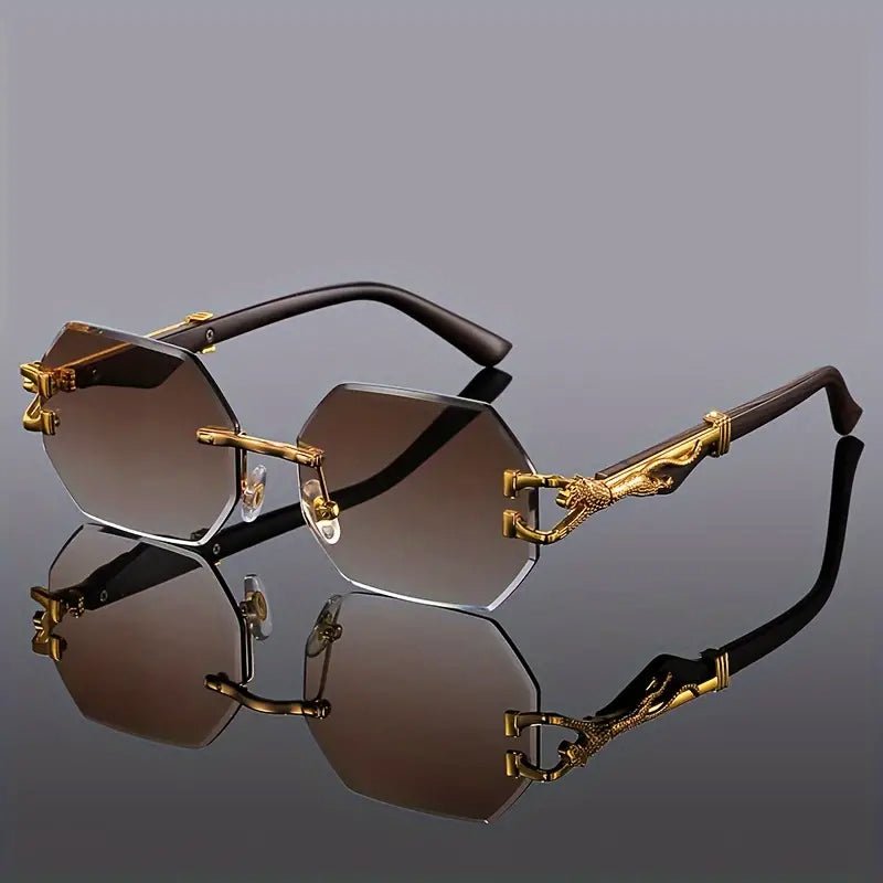 James Scott Edge Leopard Sunglasses - Infinityloyal