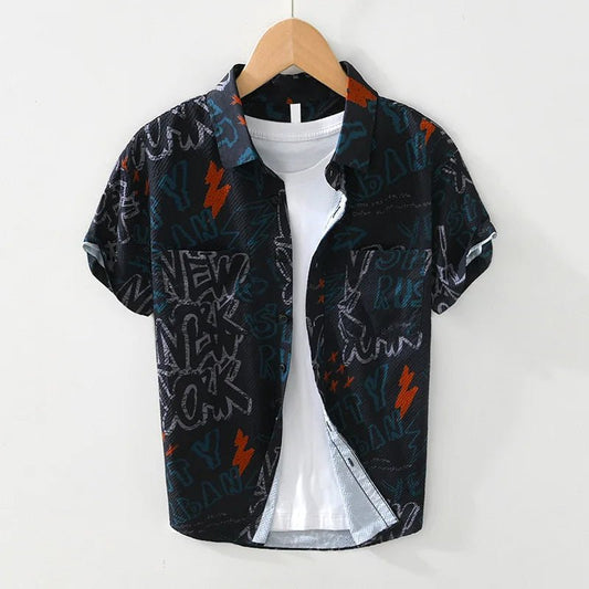 James Scott Sunset Splash Shirt - Infinityloyal