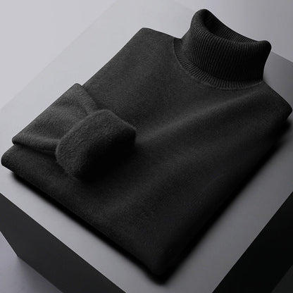 James Scott Warm Turtleneck Sweater - Infinityloyal