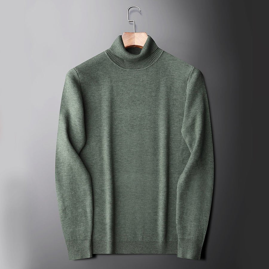 James Scott Warm Turtleneck Sweater - Infinityloyal