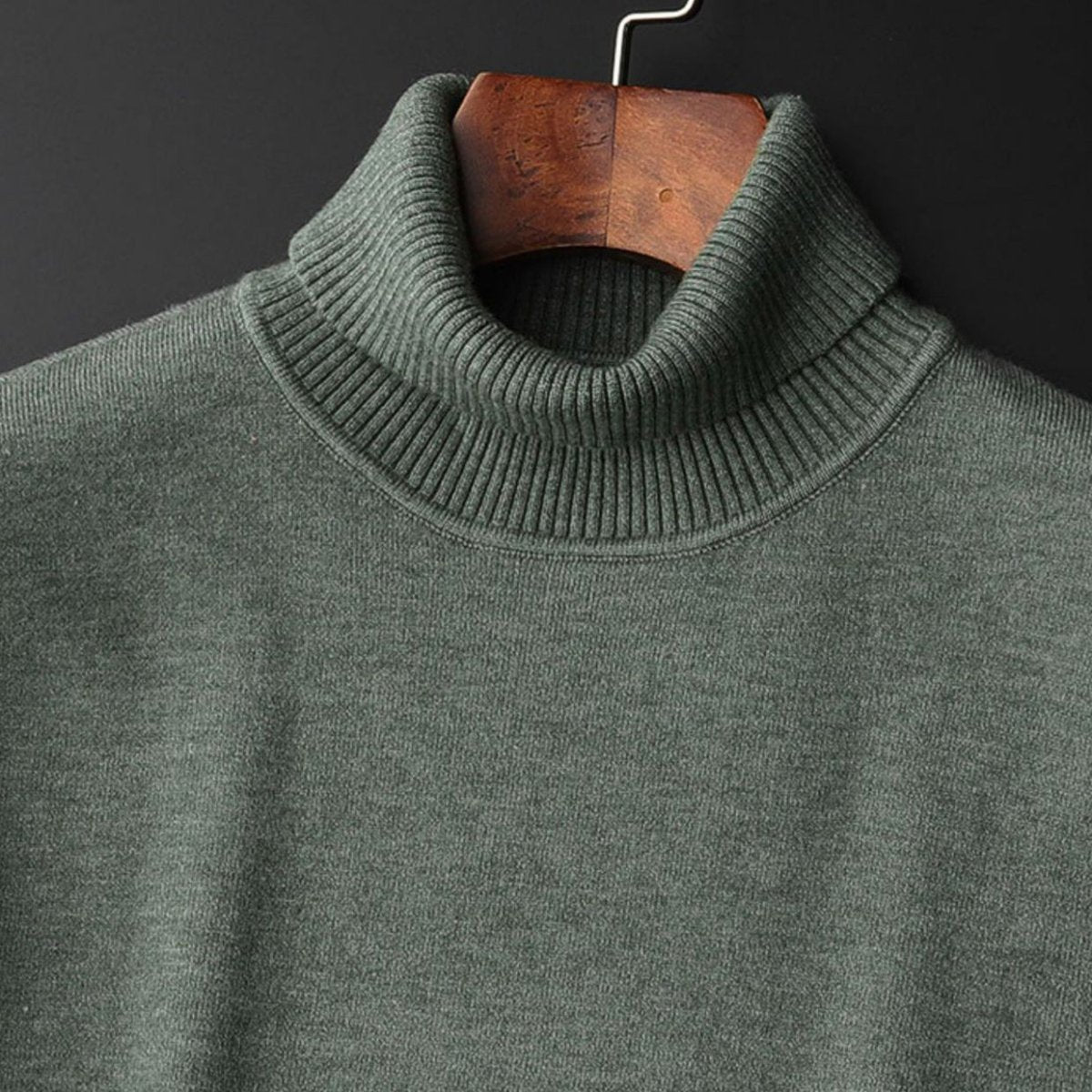 James Scott Warm Turtleneck Sweater - Infinityloyal