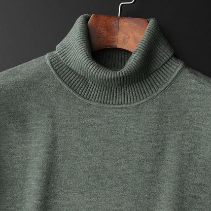 James Scott Warm Turtleneck Sweater - Infinityloyal