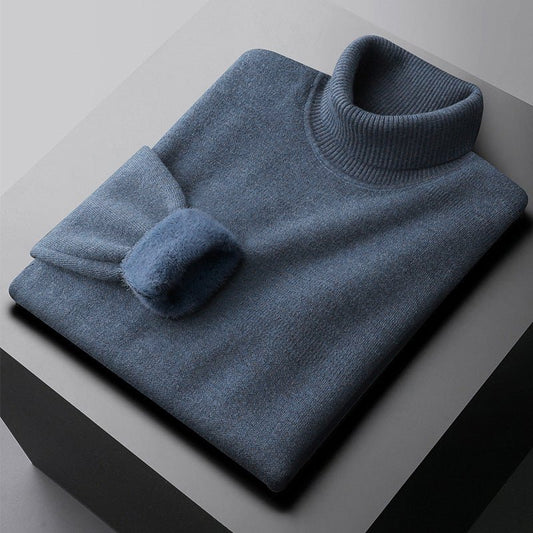 James Scott Warm Turtleneck Sweater - Infinityloyal