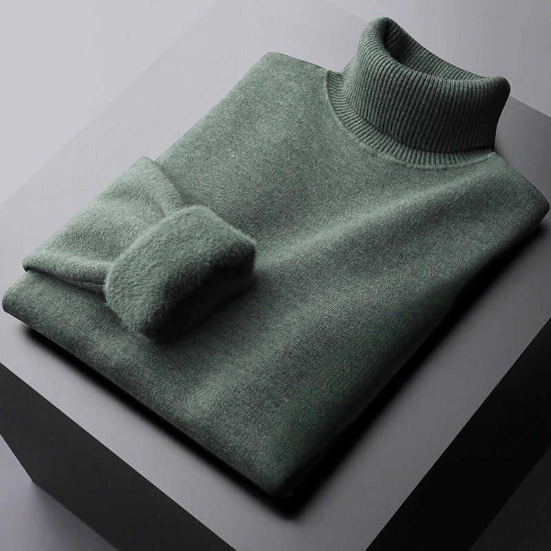 James Scott Warm Turtleneck Sweater - Infinityloyal