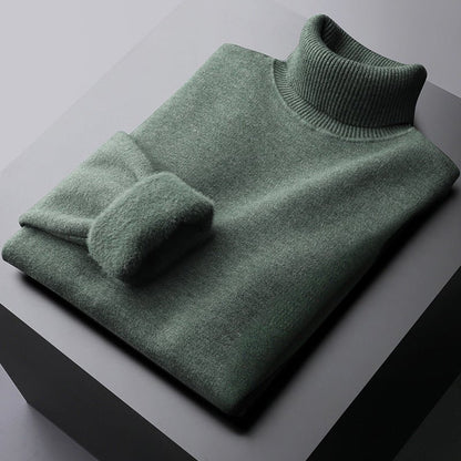 James Scott Warm Turtleneck Sweater - Infinityloyal