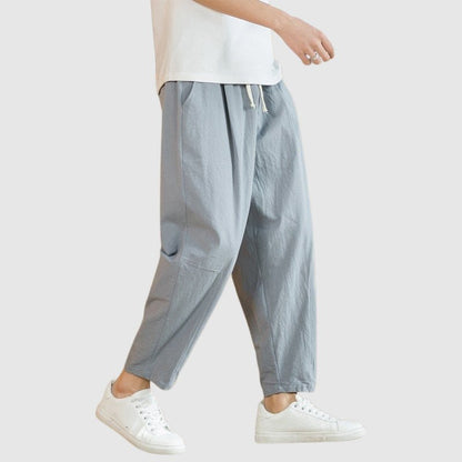L'Aisance Linen Pants by James Scott - Infinityloyal