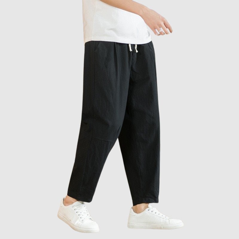 L'Aisance Linen Pants by James Scott - Infinityloyal