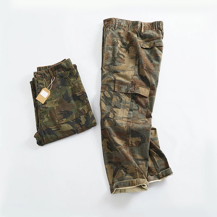 Rider Elite Cargo Camouflage Pants - Infinityloyal