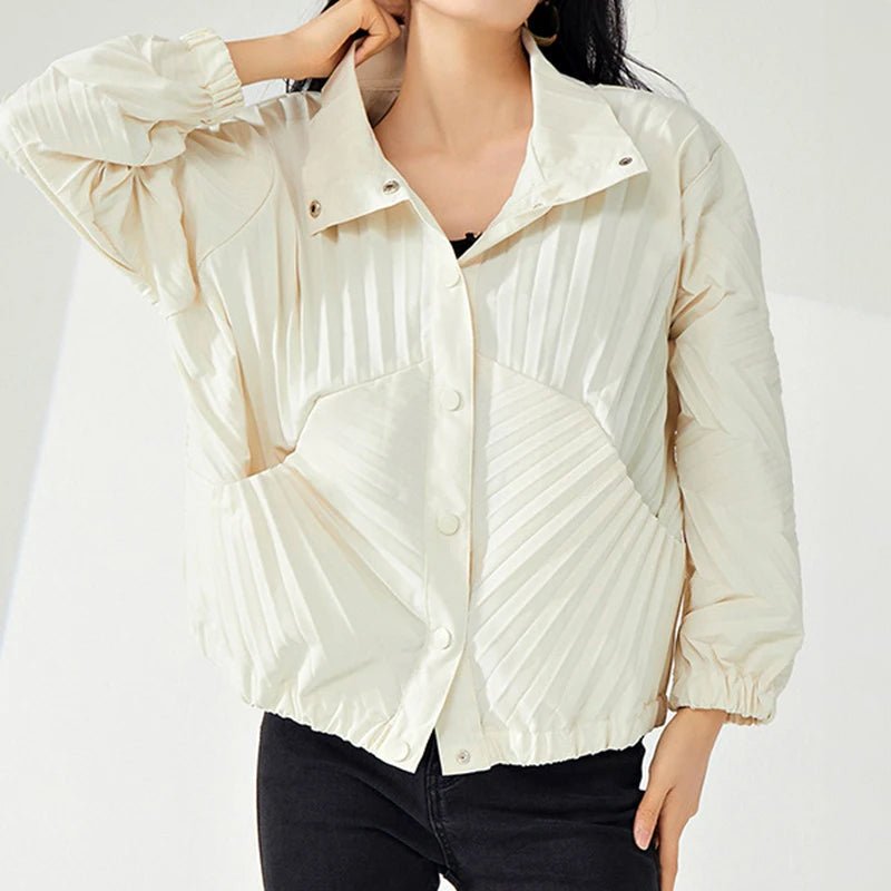 Sofie Malou Pleat Couture Jacket - Infinityloyal