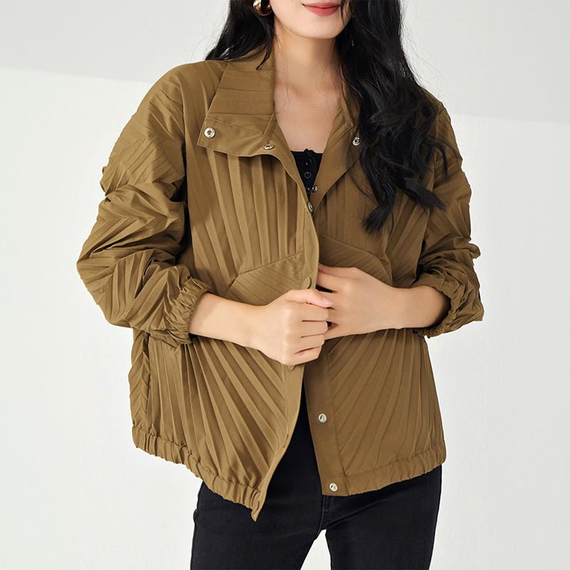 Sofie Malou Pleat Couture Jacket - Infinityloyal