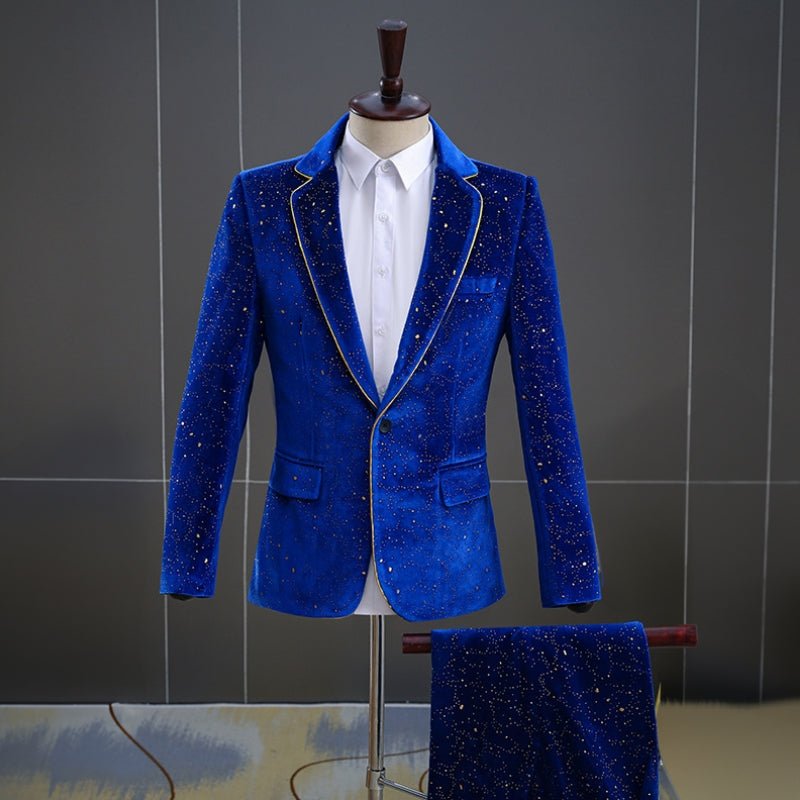 Washington Studio Velvet Suit - Infinityloyal