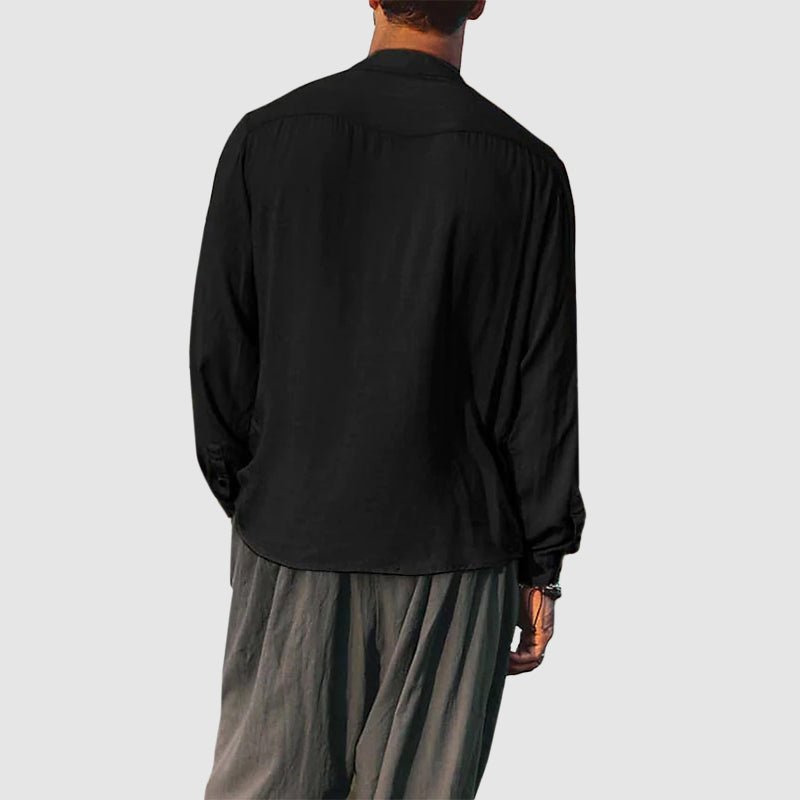 Zeus Casual Linen Shirt - Infinityloyal