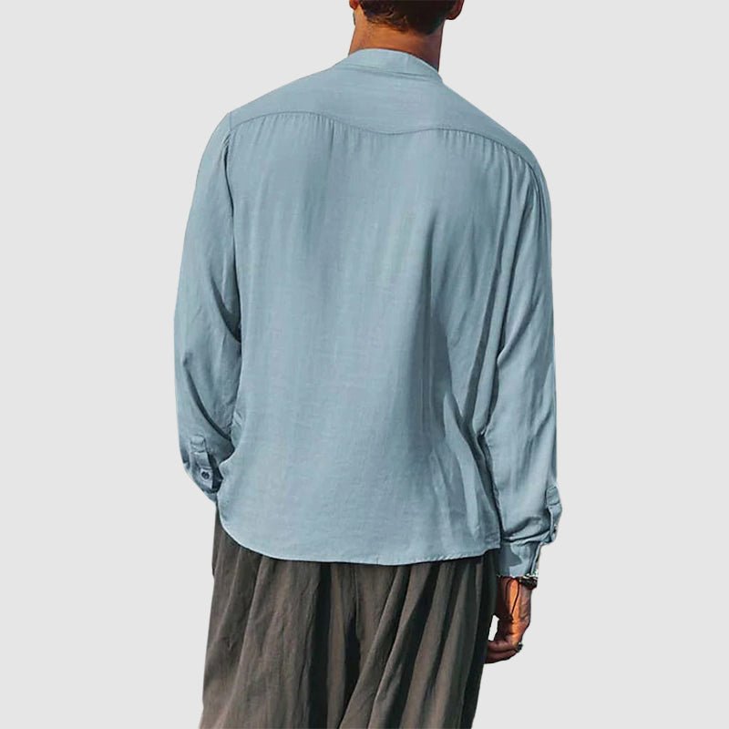 Zeus Casual Linen Shirt - Infinityloyal
