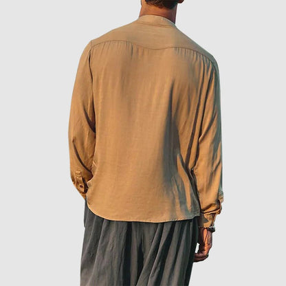 Zeus Casual Linen Shirt - Infinityloyal